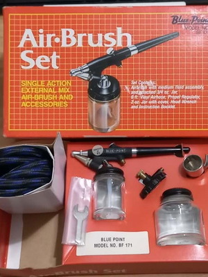 Blue Point Air Brush Set Model BF 171 new