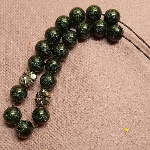 Handmade worry beads