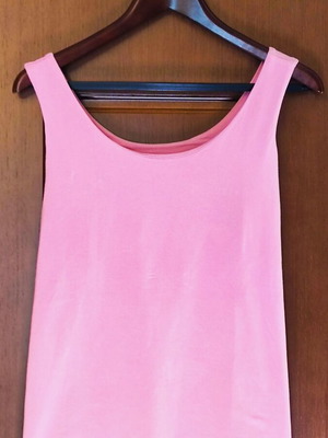 Pink French Laundry Sport tank top Large like new with built-in bust support