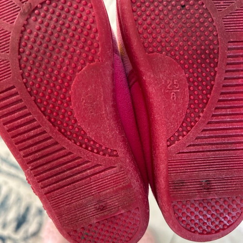 Mini Max children's winter slippers size 25 anatomical pink like new