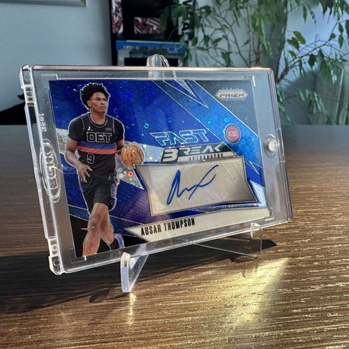 Autograph 2024-25 Prizm Basketball Ausar Thompson Fast Break Auto new