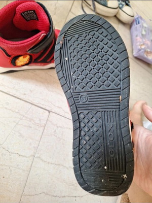 Geox Παιδικά Sneakers Marvel Tony Stark No31 Σαν καινούργιο Κόκκινα