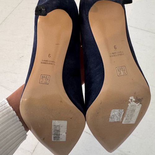 Kalogiropou heels new, blue, size 40