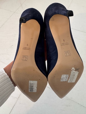 Kalogiropou heels new, blue, size 40