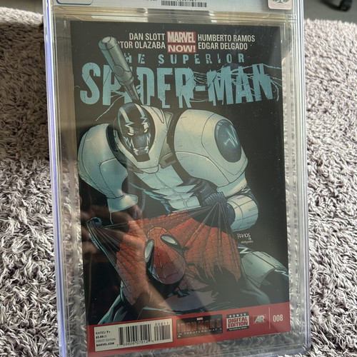 Superior Spider-Man #8 CGC 9.8 Marvel Now! comic like new