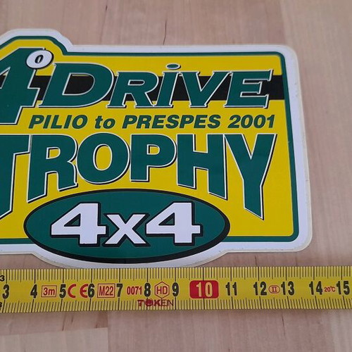 Trophy 4×4 sticker new
