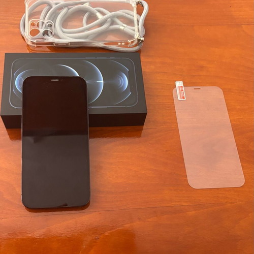 IPhone 12 Pro like new with case and screen protector, 128GB