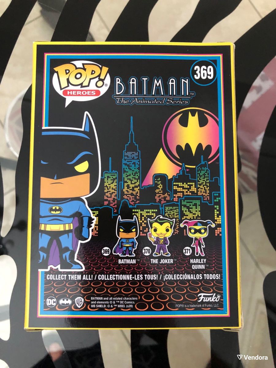 Funko Pop! Heroes Batman - Batman Black Light Edition (369) a € 12