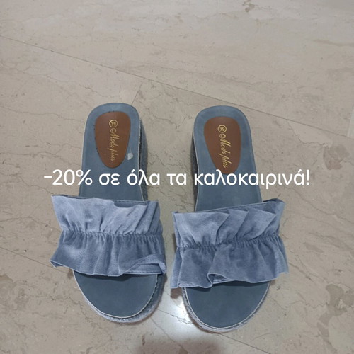 Flatforms size 39 blue like new