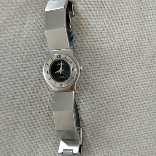 Folli Follie Vintage 90s Ladies Watch Stainless Steel Minimalist Cuff used