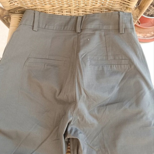 Vero Moda khaki chino pants, small size, office style