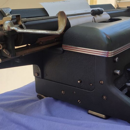 Halda Typewriter 1952 used, functional
