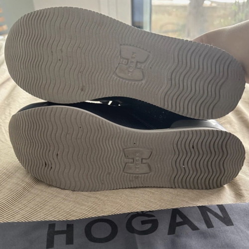 Hogan sneakers, deep blue, size 38.5