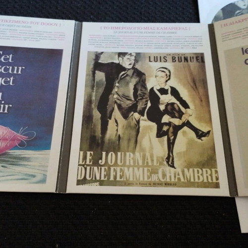 Luis Bunuel & Carlos Saura 7 DVDs used, movie pack