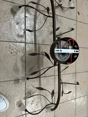 Living room lights used, set of 3 pieces, large and small