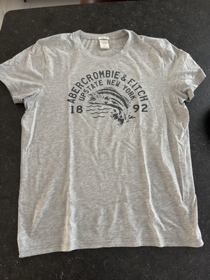 Abercrombie & Fitch T-shirt, M, grey