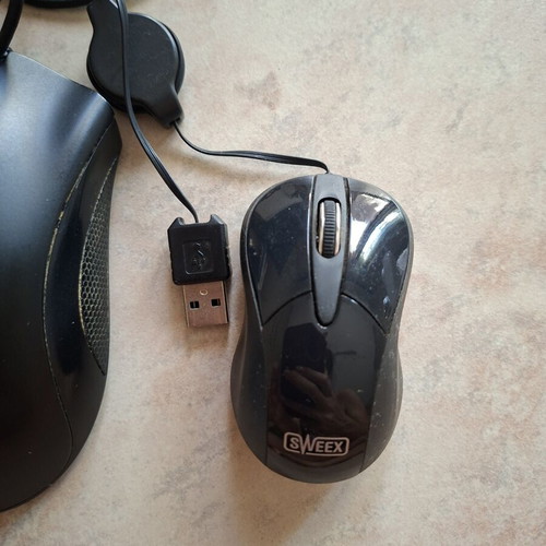 Notebook optical mouse blackberry black USB