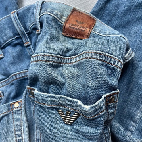 Emporio Armani Jean 31 slim fit used, blue
