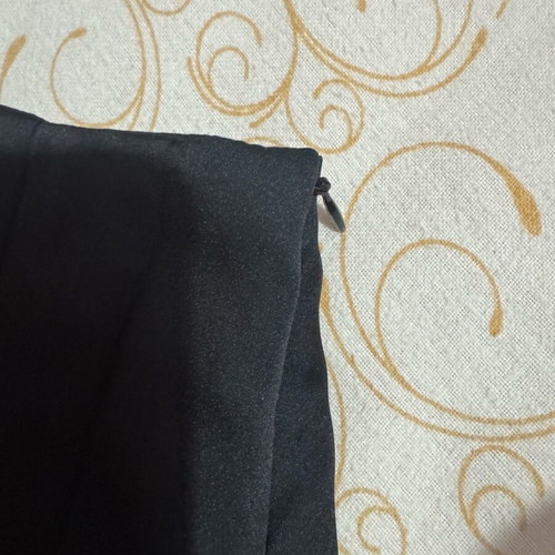 Zara satin skort with pleats like new, black, size S