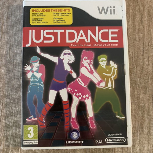 Just Dance Nintendo Wii game used, English version