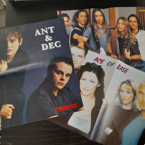 Groups 90' posters pack of 3, size A4