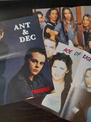 Groups 90' posters pack of 3, size A4