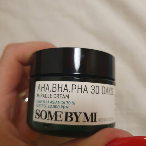 Some By Mi AHA.BHA.PHA 30 Days Miracle Serum and Cream used