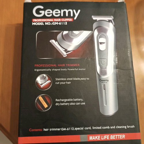 Rechargeable hair clipper unused