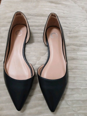 Μπαλαρίνες σαν καινούργιο, νούμερο 41, μαύρες, πολύ άνετες