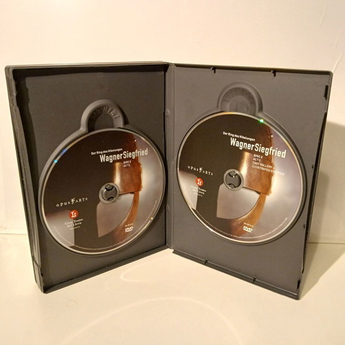 Music DVD Wagner Siegfried 3 × DVD like new, classical opera