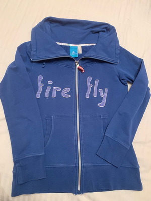 Firefly sports jacket used, blue, size M (38)