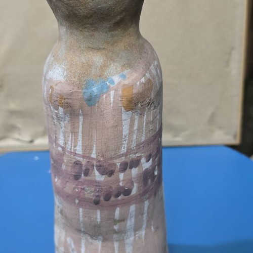 Ceramic doll Eleni Vernardaki signed used