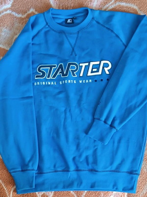 Starter sweatshirt size S like new, blue