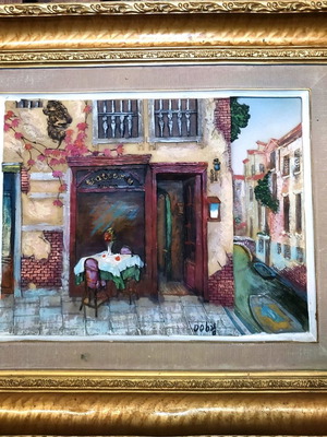 3D embossed frame 37×31 cm