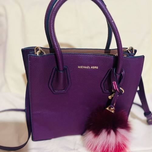 Michael Kors Mercer bag used, crossbody, burgundy