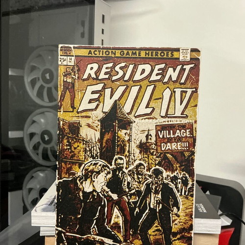 Resident Evil IV comic cover decorative new