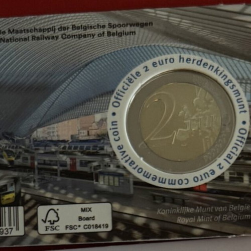 2€ Coin Card Belgium 2026 New