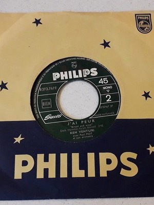 Βινύλιο 45 Ken Venturi Merci, Cherie μεταχειρισμένο, pop