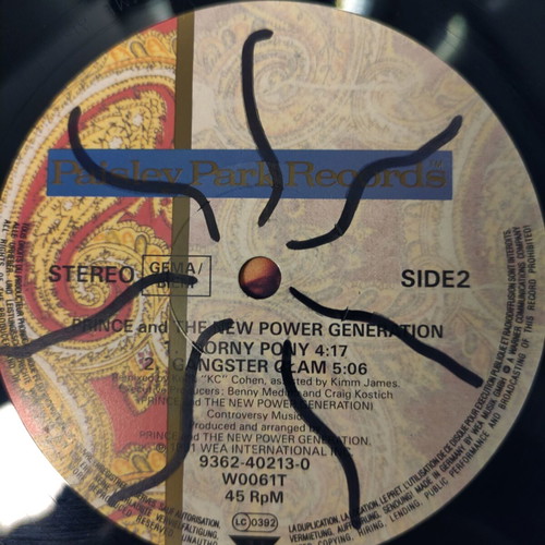 Prince And The New Power Generation Cream 12" vinyl single used