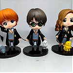 Συλλεκτικες Φιγουρες Harry Potter - Ερμιονη - Ρον + pets