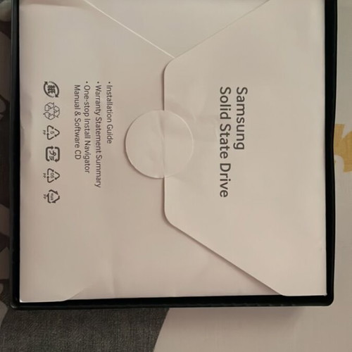 Samsung SSD 850 EVO 120GB used with box and manuals
