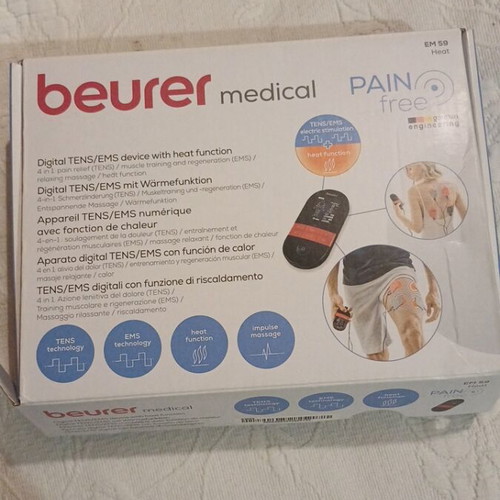 Beurer EMS TENS Portable Device like new for Full Body Passive Training