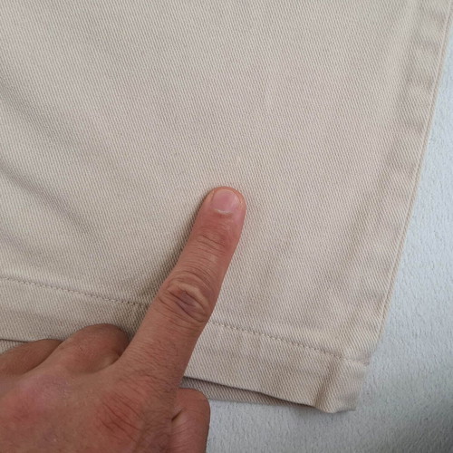 Musto men's pants used, size S/M W31 L31 beige cotton stretch