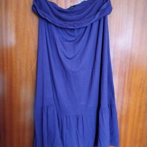 Strapless TCM dress used, purple, size 40/42
