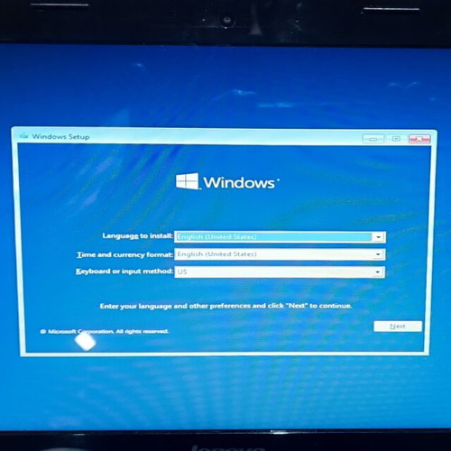 Lenovo G40-30 laptop used for parts or repair, model 80FY