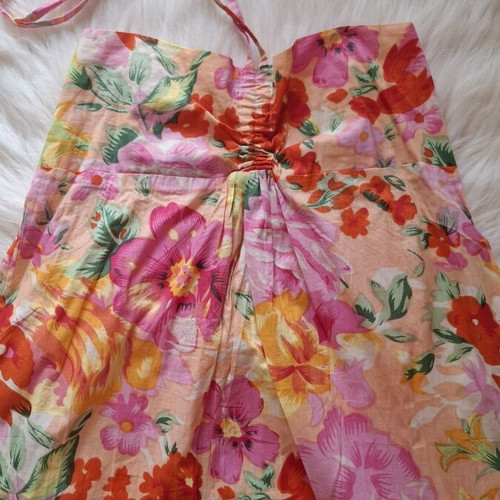 Achilleas summer floral dress new, one size, multicolor
