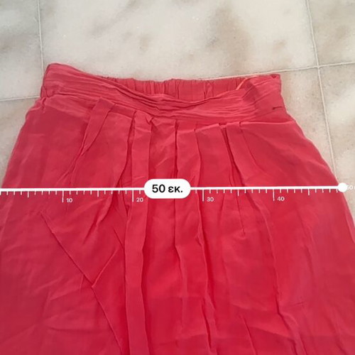 Magenta Wrap Style Maxi Skirt size L, like new