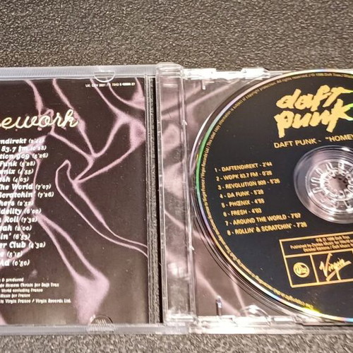 Daft Punk Homework CD like new, electronic music