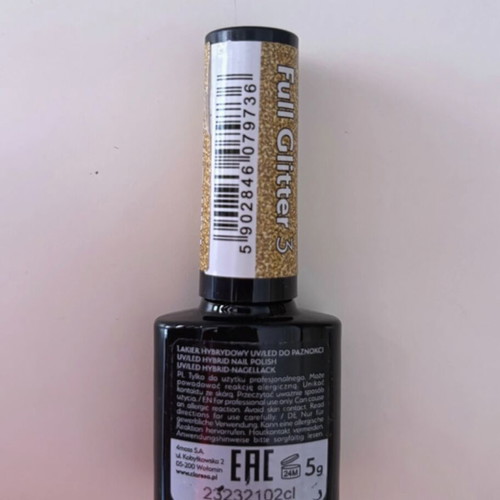 Glitter nail polish for semi-permanent manicure new