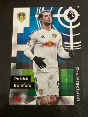 Patrick Bamford 2025-26 Topps Premier League Pro Precision new